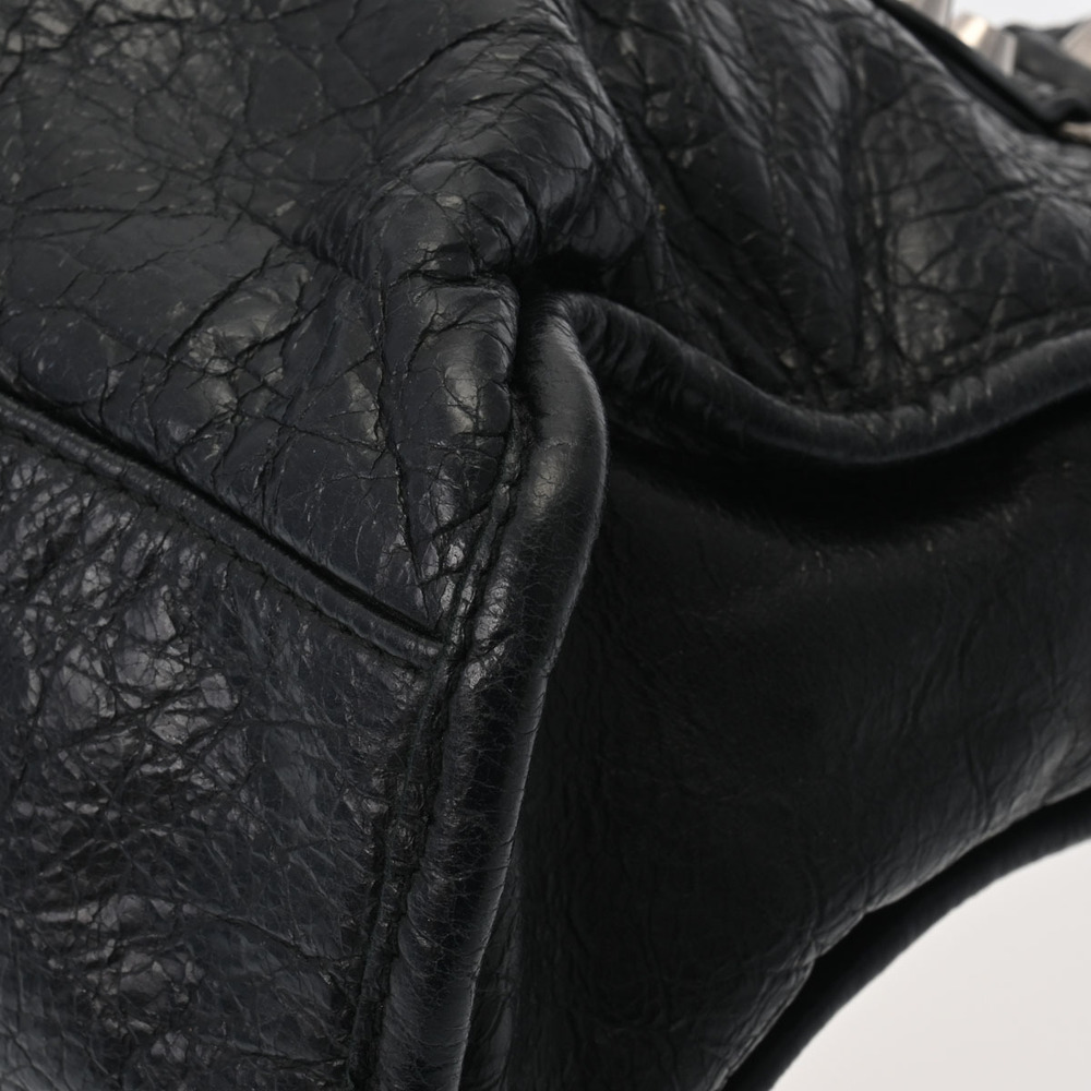 Balenciaga Black City Leather Handbag - Picture 9 of 11